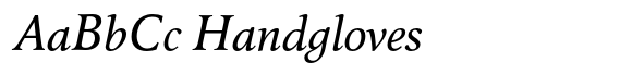 FF Tibere Std Regular Italic image
