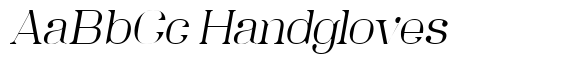 SK Zweig Extra Light Italic image