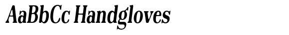 Reigans Soft Bold Condensed Italic image