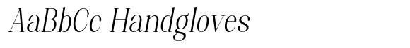 Artrend Soft Semi Condensed Slant image