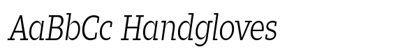 Zin Slab Condensed Light Italic image
