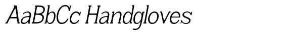 Humbles Soft Light SemiCondensed Italic image