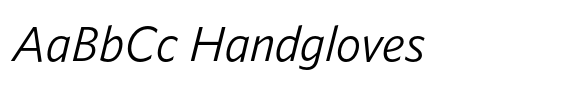 Forley Display Light Italic image