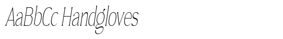 Goldtyne Thin Italic Condensed image