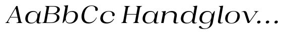 Juligraf Serif Expanded Italic image