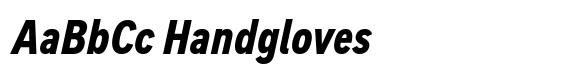 Officer Sans Condensed Heavy Italic image