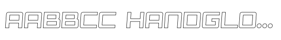 Borga Outline Italic image