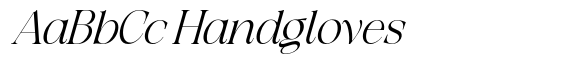 Exactly Light Italic font sample