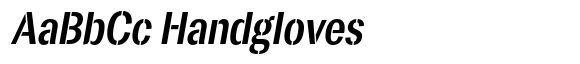 Dean Stencil Normal Dean Stencil Condensed SemiBold Italic image