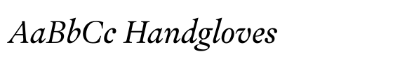 Sharp Serif Text Italic image