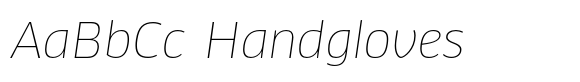 FF Clan Pro Thin Italic image