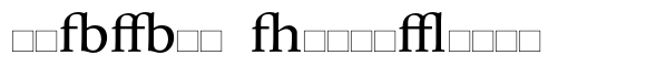 Whitenights Std Regular Ligatures image
