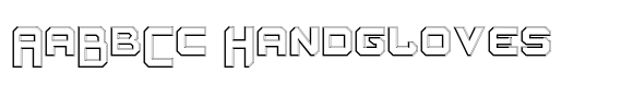 Space Armada Outline 2 font sample