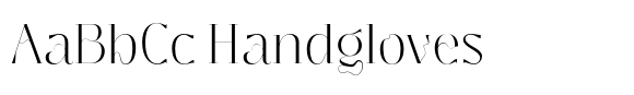 Segina Display Light font sample