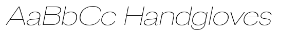 Degitan Thin Italic Expanded image