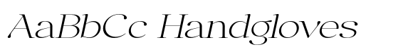 Anglica Serif Light Ultra Expa Slanted image