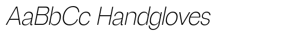 Degitan Extra Light Italic Condensed image