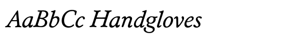 Seneca BQ Italic image