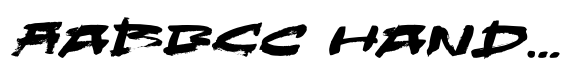 Proscenium Brush Regular Caps Italic image