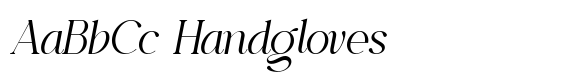 Kreata Agnore Italic font sample