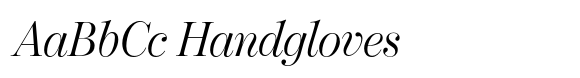Moderno FB Light Italic image