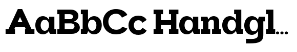 CKR Slab Extra Bold Extra Expanded image