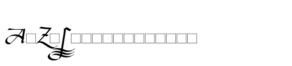 Linotype Buckingham Fraktur Regular Alternate image