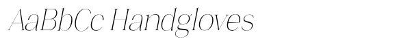 Novalux Extra Light Condensed Italic image