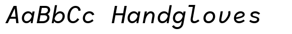 Antikor Mono Medium Italic image