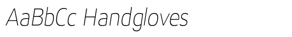 Malisan Thin Slant Semi Condensed image