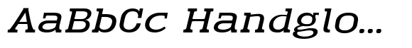 Gatron Expanded Italic image