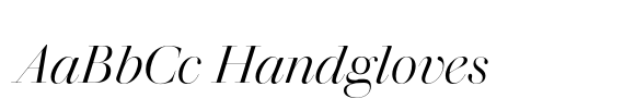 Walbaum Pro 96pt Italic image
