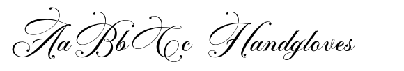 Bergstena Script Decorated font sample
