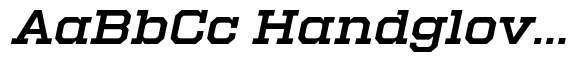 Hattrick Serif Italic Regular Wide image