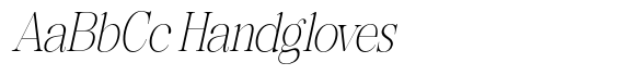 Rafiela Extra Light Condensed Italic image