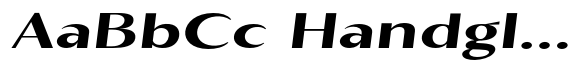 Kenisya Semi Bold Extra Expanded Italic image