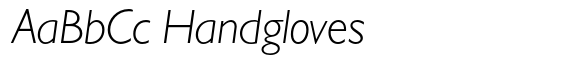 Gill Sans MT Pro Light Italic image