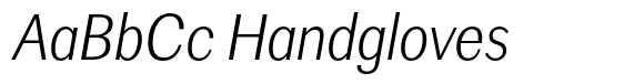 Amsterdam Grotesk Thin Italic image