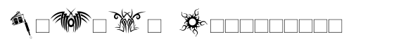 Tribal Dingbats image