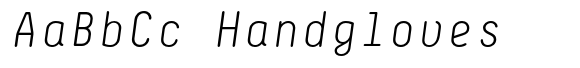 Decima Mono Round Light Italic image