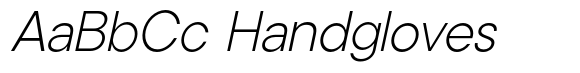 Noverion Sans Extra Light Slanted image