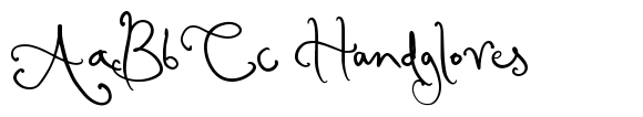 With Love Mercy font sample