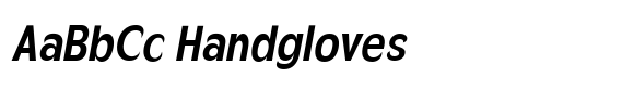 Velion Bold Condensed Oblique image