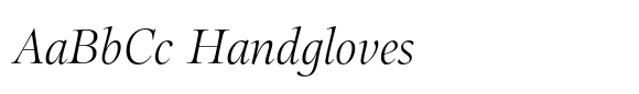 Sherborne Light Italic Display image