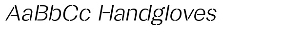 Dean Stencil Normal Light Italic image