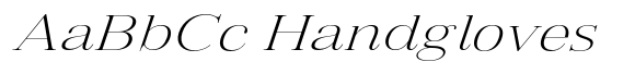 Vintora Serif Vintora Light Expanded Italic image