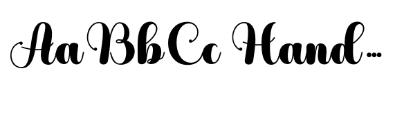 Valentines Bold font sample