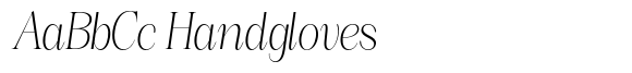 Angelons Extra Light Condensed Italic image