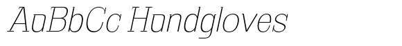 Euraliax Thin Italic image