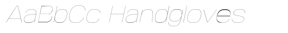 FX Regant Thin Semi Expanded Italic image